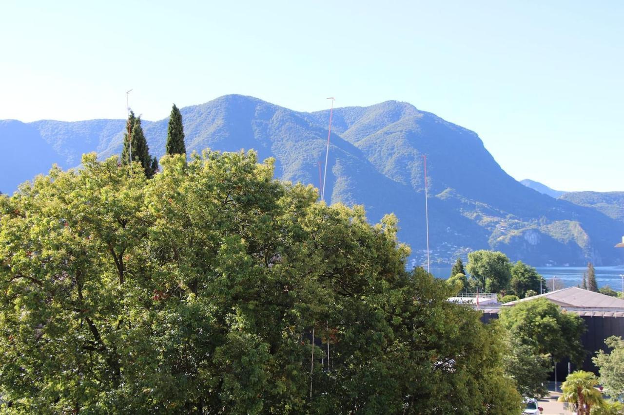 New & Modern Apartment With Beautiful Lake View! Lugano Exterior photo